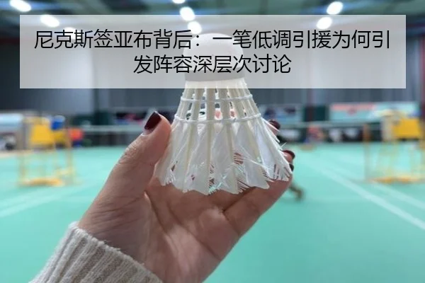 尼克斯签亚布背后：一笔低调引援为何引发阵容深层次讨论